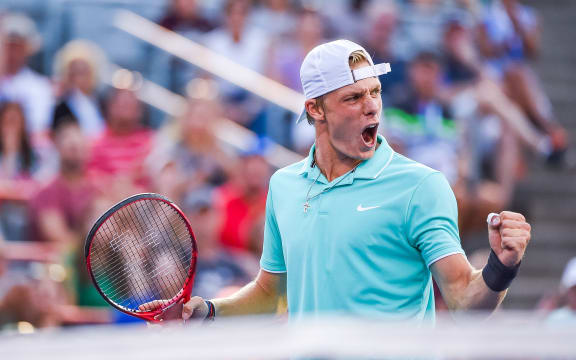 Canadian tennis player Denis Shapovalov.