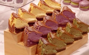 A picture of cake slices.