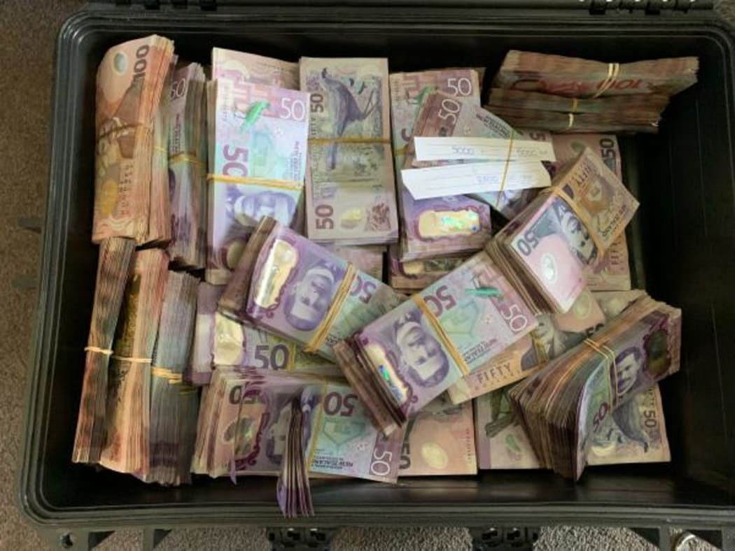 Police seized more than $1.5 million in cash.