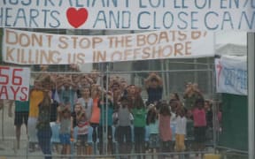 Protest on Nauru