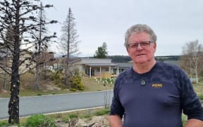 Long term holiday home owner Dave Honeyfield is planning to rebuild his retirement home after it was destroyed in the fire.