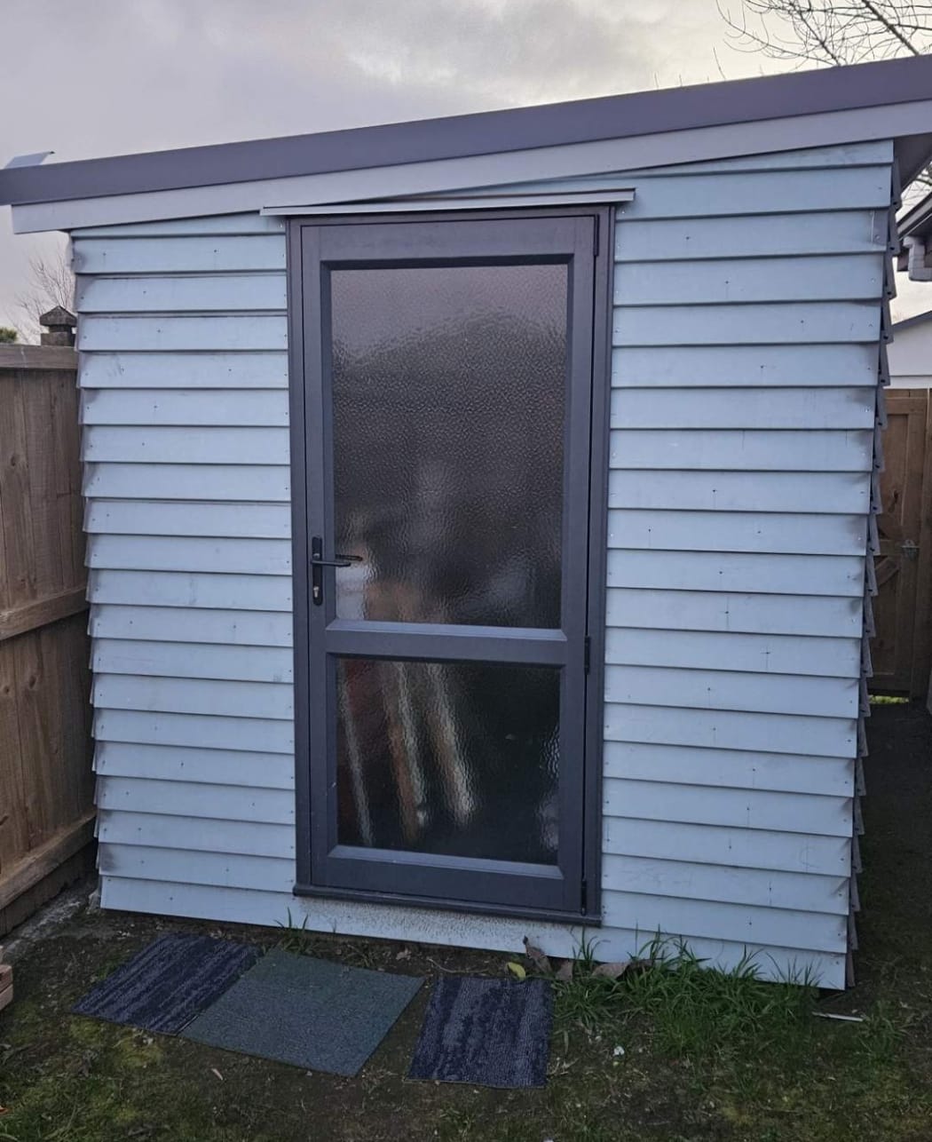 Brian Morgan's shed.