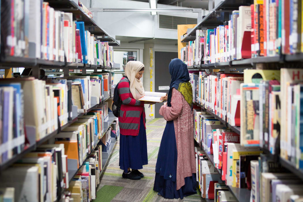 Neha now has time to study English outside the home. She says she wants to get a job to give her baby "a good life and a good future."