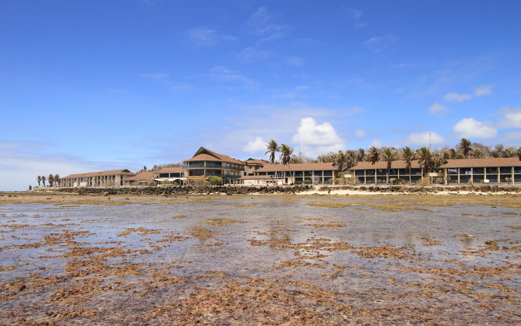Meneng Hotel, the main hotel on Nauru.