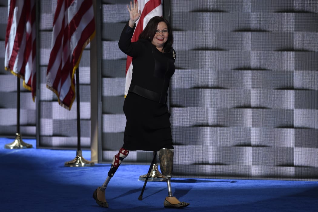 US Senator Tammy Duckworth.