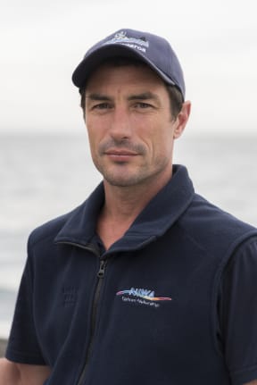 NIWA Marine Geologist Joshu Mountjoy.