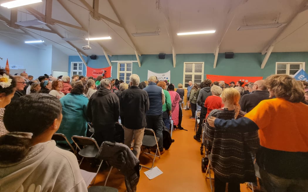 Resene meeting in Naenae - Living Wage