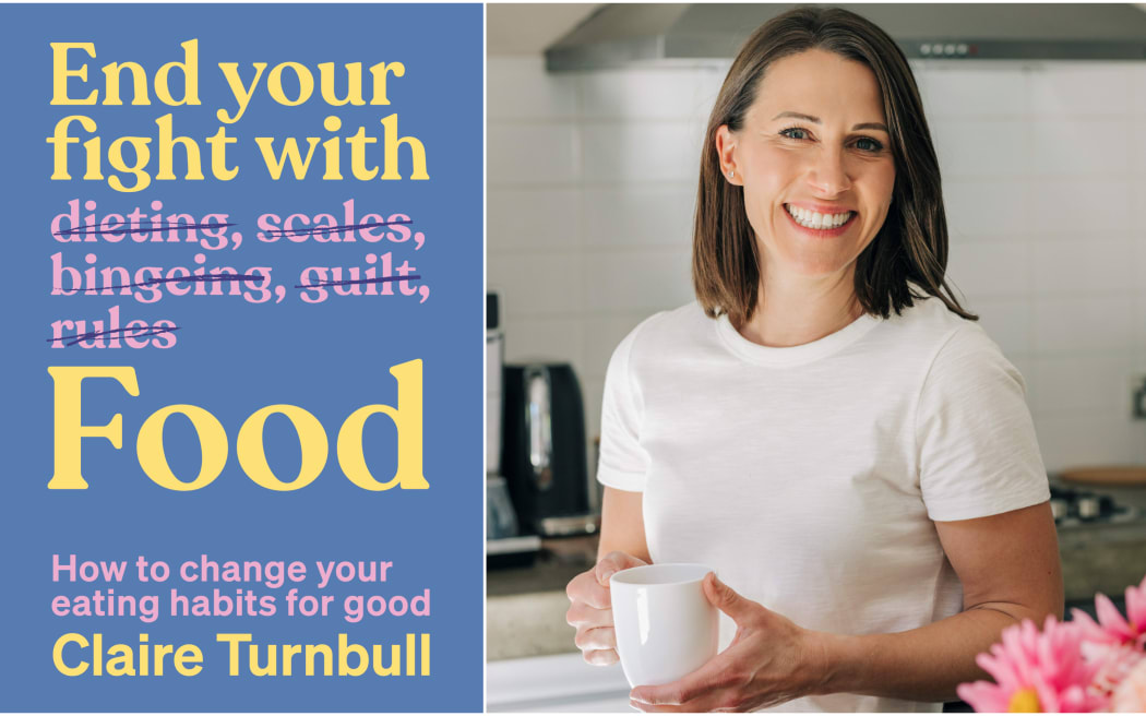 Nutritionist and wellbeing expert Claire Turnbull and her new book, End Your Fight With Food