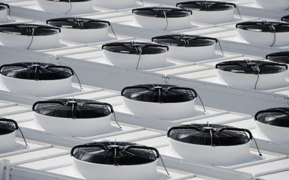 Industrial  system of ventilation and conditioning.