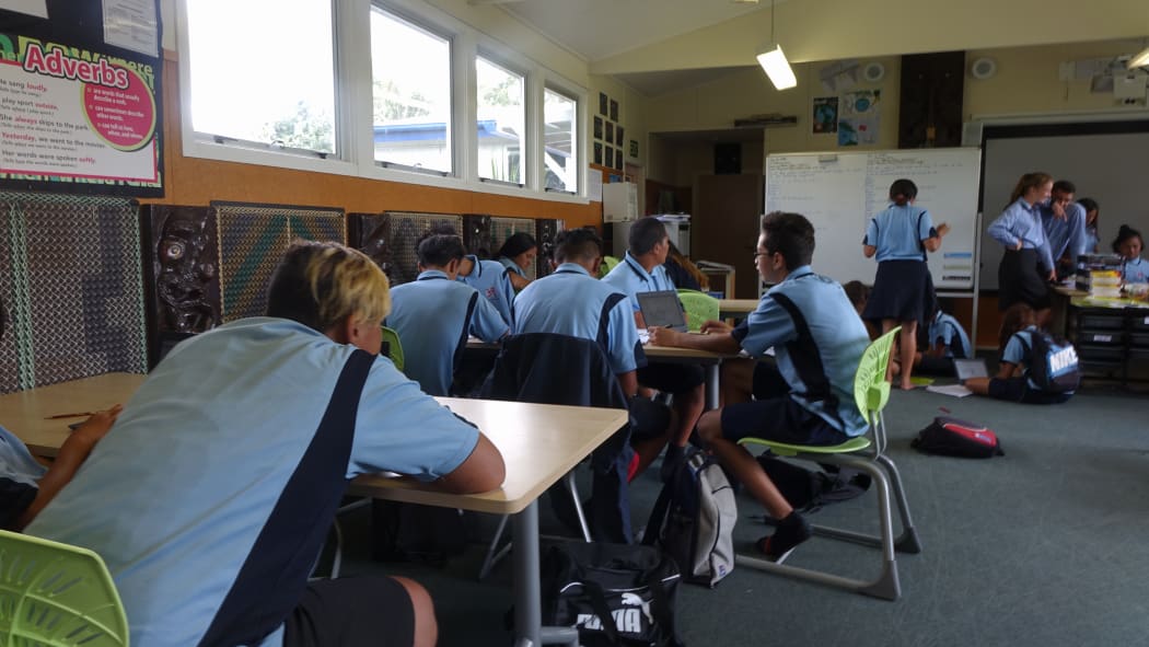 One of several low-decile schools where enrolments by Pākehā students have plummeted.