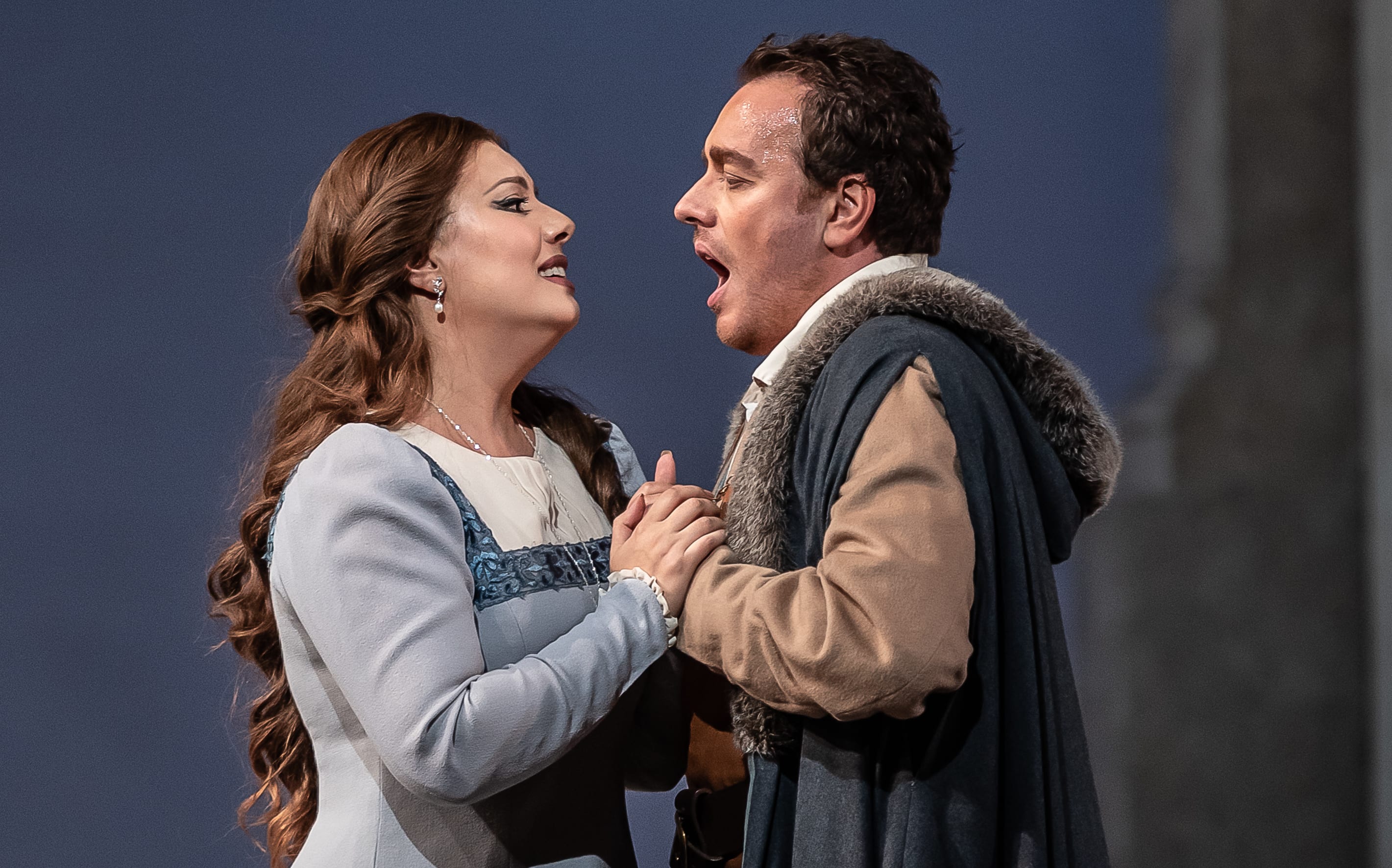 Hrachuhi Bassenz (Amelia) & Francesco Meli (Gabriele Adorno)
