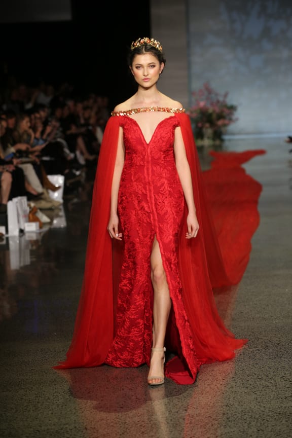 Trish Peng's finale gown NZFW 2016