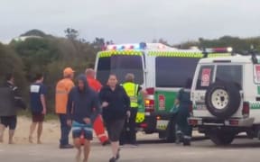 A girl was rushed to hospital after a shark attack in Wylie Bay, Western Australia