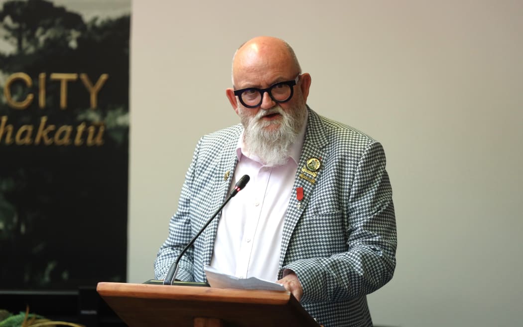 Nelson's new Deputy Mayor Pete Rainey.