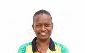 Vanuatu beach volleyball star Miller Pata.