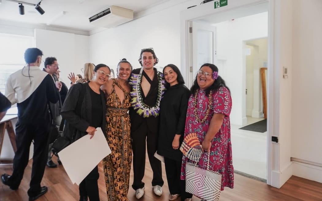 BEINGS founder Leon Bristow, alongside Fibre Fale co-founders Julia Arnott-Neenee and Eteroa Lafaele