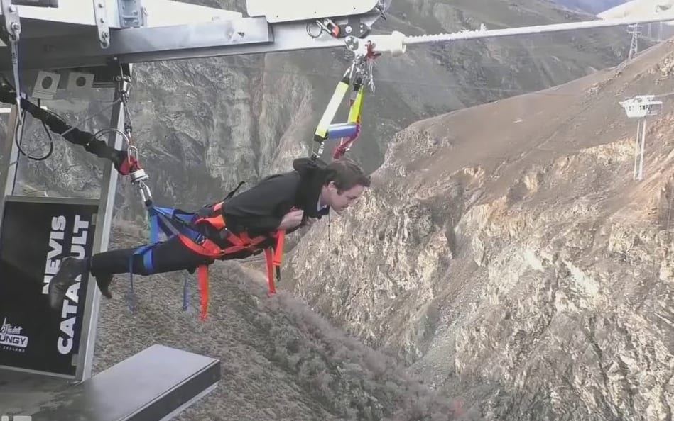 New bungy slingshot  is adventure tourism on steroids