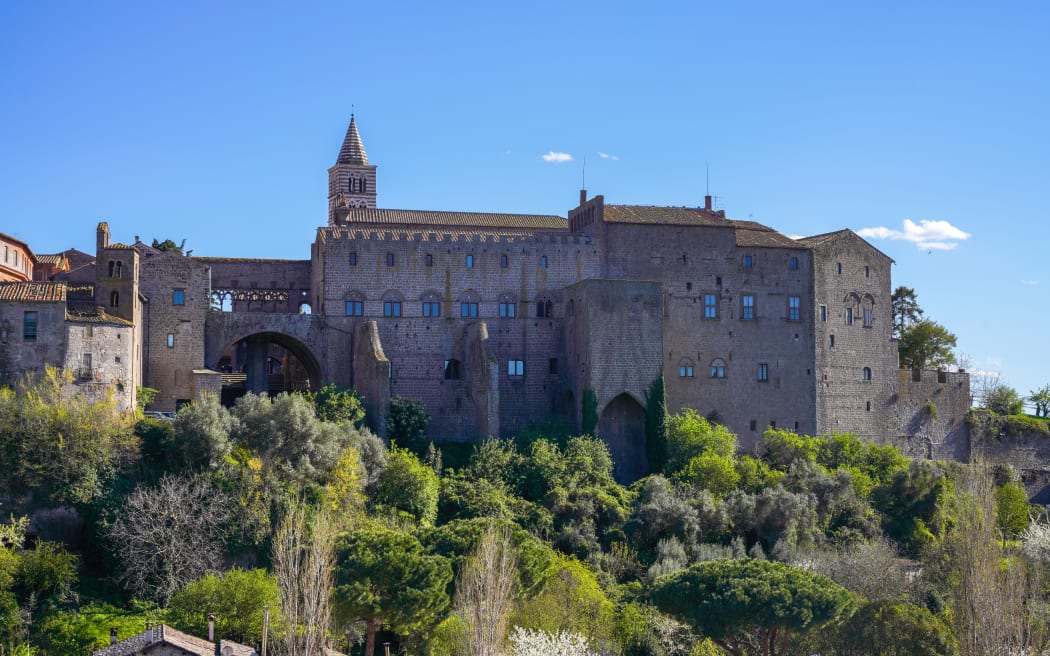 Palazzo dei Papi is a palace in Viterbo, region of Lazio, Italy. It is considered to be one of the most important monuments in the city, situated alongside the Duomo di Viterbo (Viterbo Cathedral).