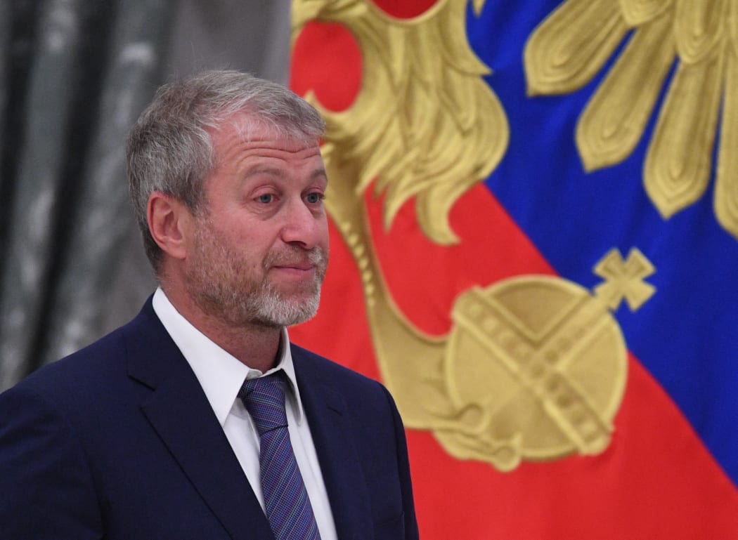 Roman Abramovich before President Vladimir Putin's meeting with representatives of Russian business circles and associations on September 21, 2017.
