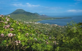 East New Britain in PNG