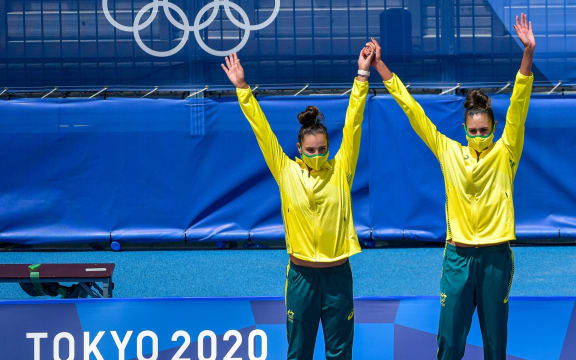 Mariafe Artacho del Solar & Taliqua Clancy. Australia. Women's Gold Medal Match. Beach Volleyball.