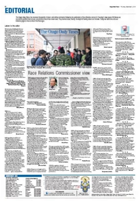 A full page last Thursday of nothing but comment and criticism on 'that' cartoon.
