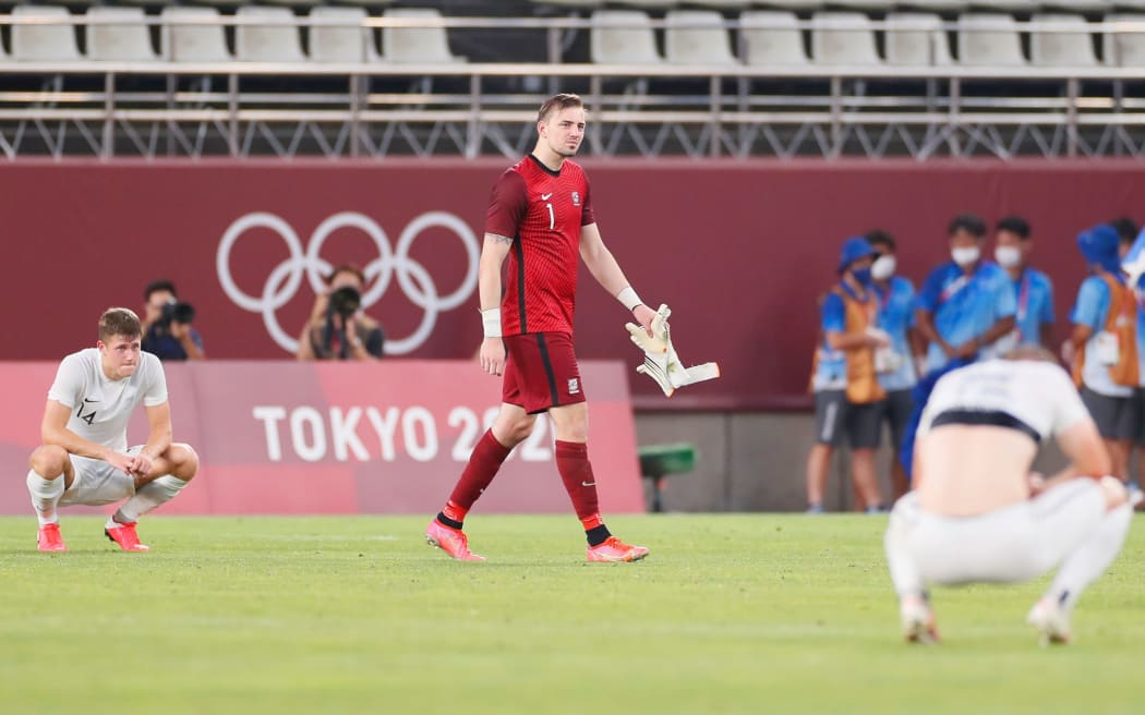 Michael Woud after New Zealand v Hondulas, Men's Group B Tokyo 2020 Olympic Games football match at Ibaraki Kashima Stadium, Japan on Sunday 25th July 2021.