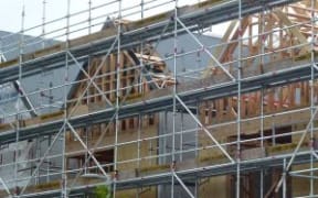 New housing under construction at Hobsonville Point in Auckland