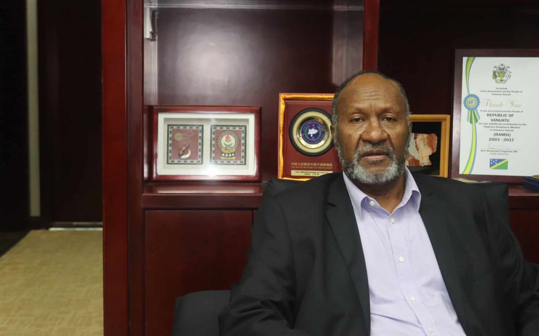 Prime Minister Charlot Salwai