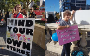 Abortion rally in Auckland