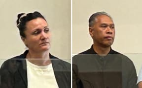 Denise Michelle Davis (left) and Quinntinn Davis were remanded back into custody until a new trial date is set.
