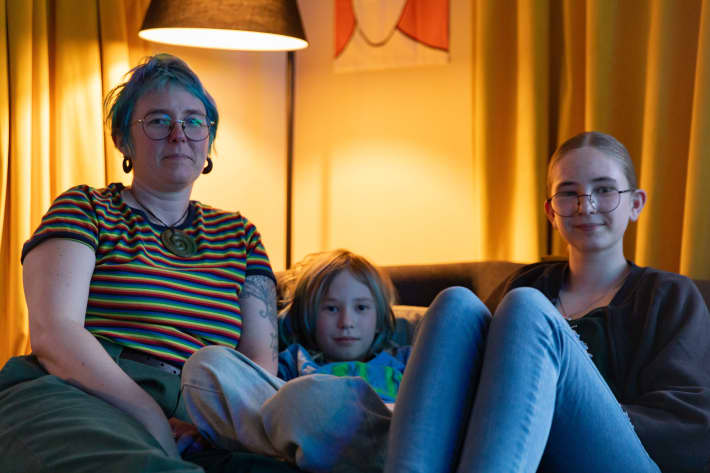 Amy Taylor, Aoife Whitmore and Eleanor Whitmore.