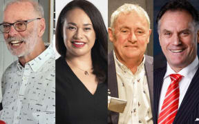New Zealand's new mayors, according to the provisional results (from left): Auckland's Wayne Brown; Wellington's Tory Whanau; Christchurch's Phil Mauger; and Dunedin's Jules Radich.