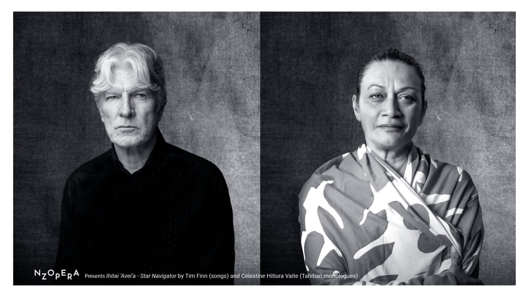 Tim Finn and Celestine Hitiura Vaite