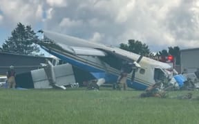 Plane crash in Tennessee - single use - 9/6 / 25