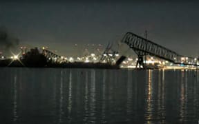 The 3km long Key Bridge in Baltimore, Maryland has collapsed into the water after a cargo ship collided with it.