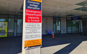 Waikato District Health Board notice of outage of systems from cyber attack.