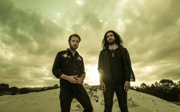 Matthew Armitage and Eli Kalaitzides of psych duo Chesta Hedron