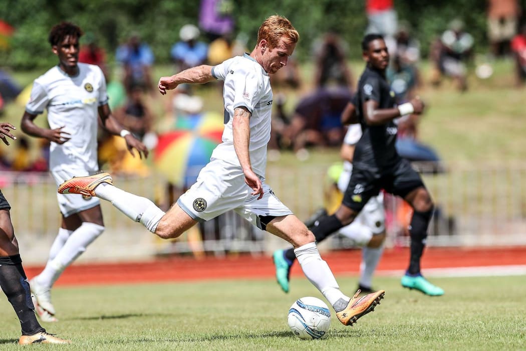 Aaron Clapham opened the scoring for the defending champions.