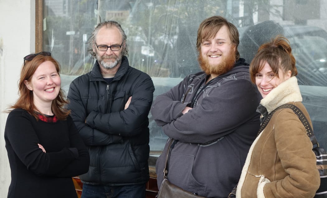 From left: Cherie Jacobson, Jason Whyte, Uther Dean and Miranda Manasiadis