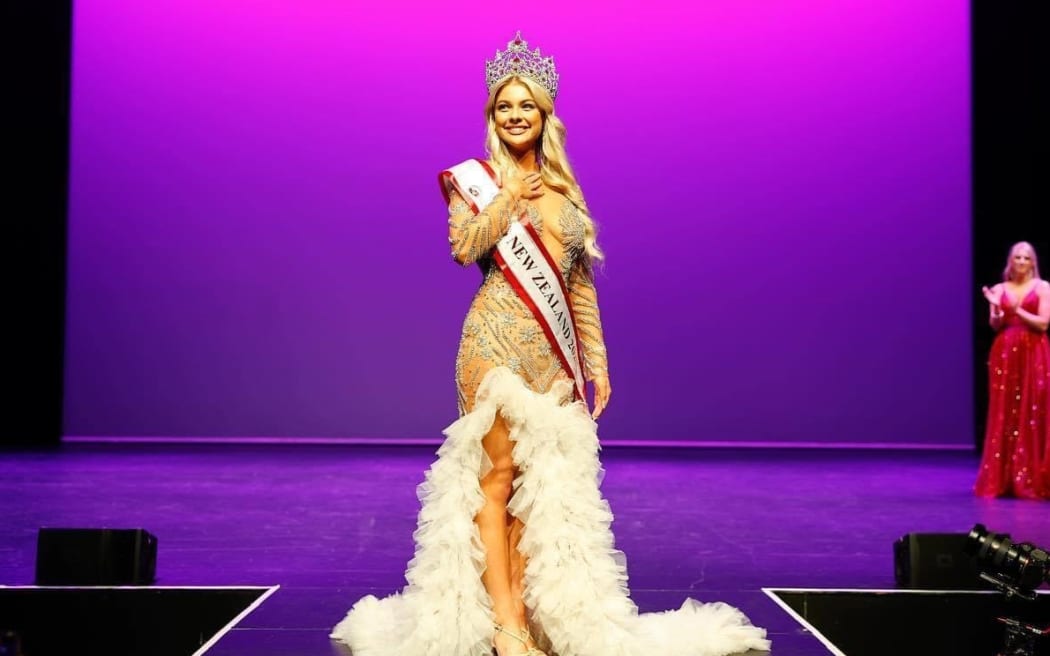Miss New Zealand 2023 Georgia Waddington.