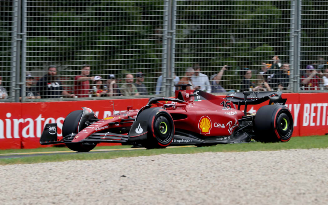 Charles Leclerc (Scuderia Ferrari). 2022 Australian grand prix.