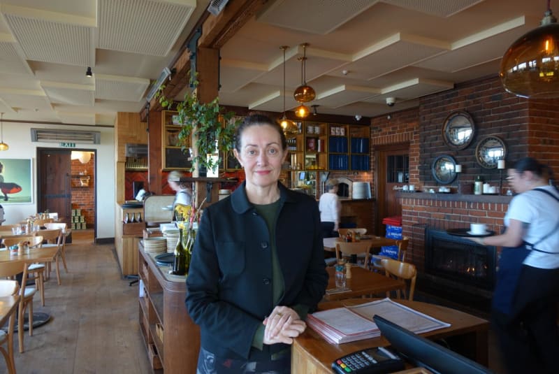 Katrina Toovey has helped to bring about 40 or so Italians to Dunedin through her St Clair businesses The Esplanade, Piccolo Bar and Sorella Gelato.
