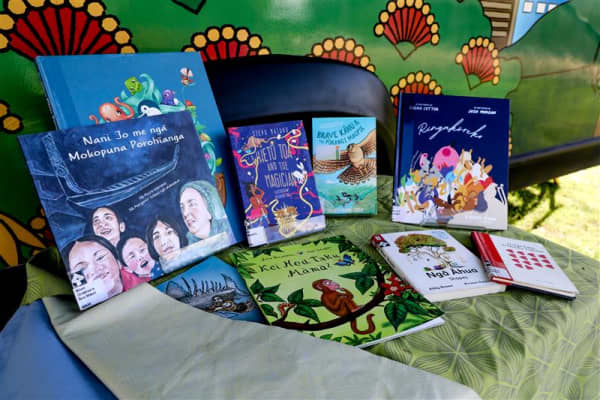 Auckland Council's mobile libraries offer a range of books for children and adults.