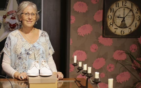 Trish Fallon owns Footloose shoes in Gisborne.