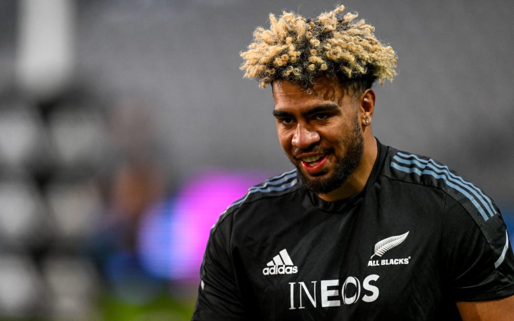 All Blacks forward Hoskins Sotutu
