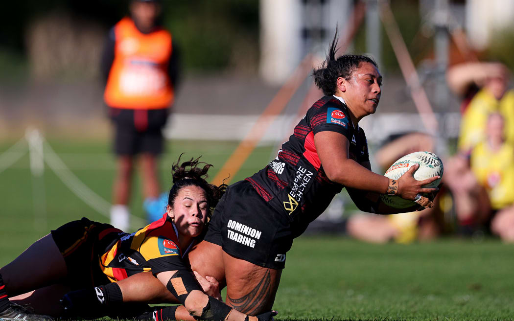 Canterbury hooker Atlanta Lolohea.