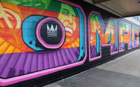 Outside OMAC in Otara