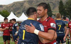 Whetukamokamo Douglas.
Crusaders v Highlanders, Wanaka, January 2020.