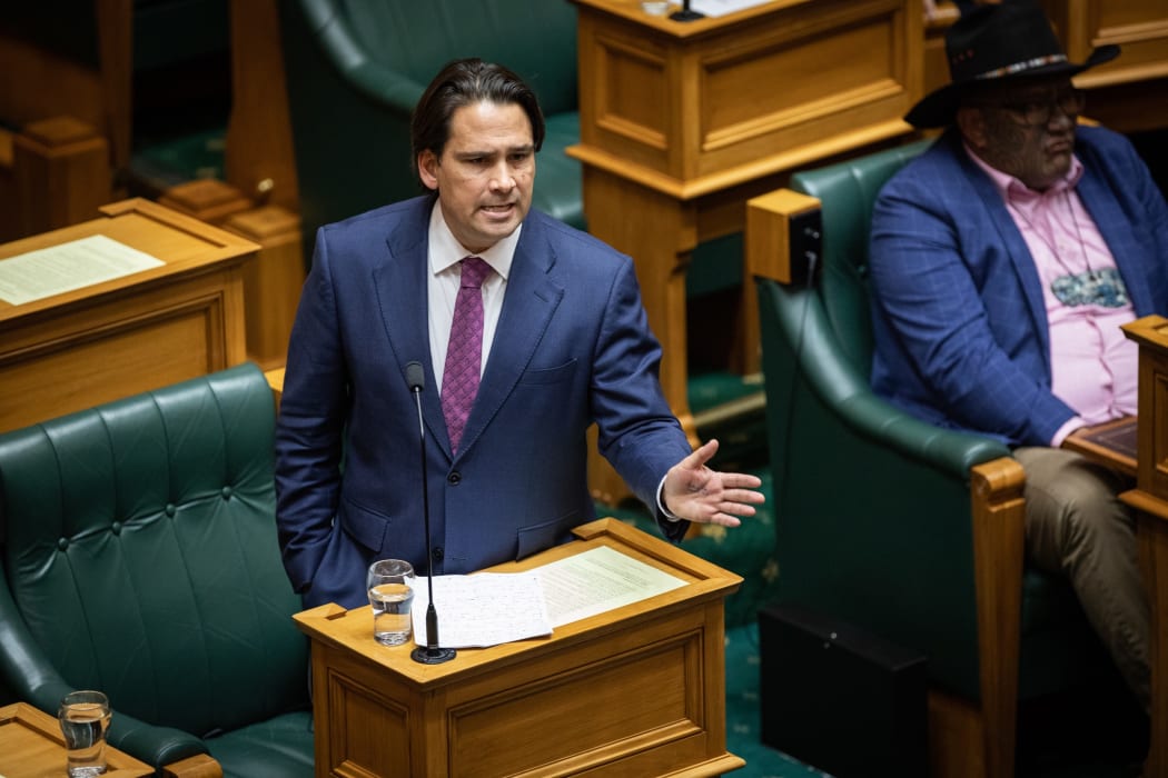 National MP Simon Bridges speaks in the debate on Conversion Practices